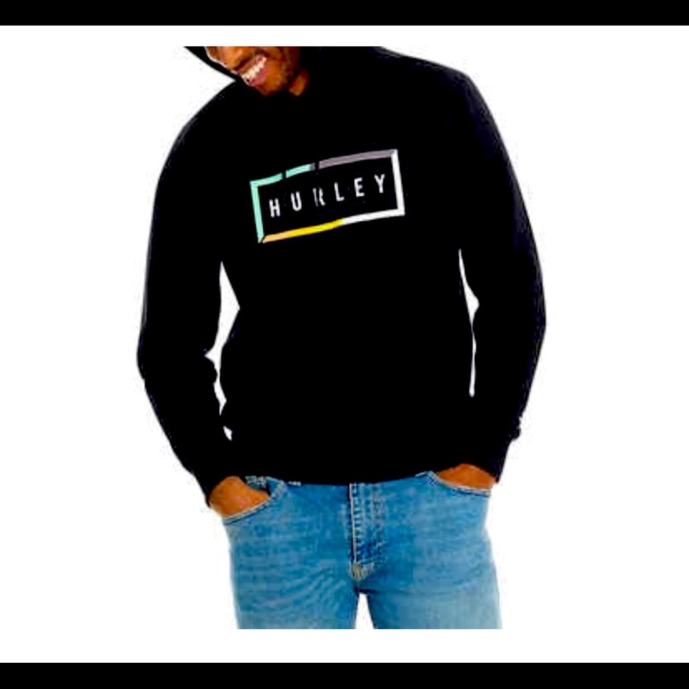 Mens Hurley pullover sweatshirt with graphic design